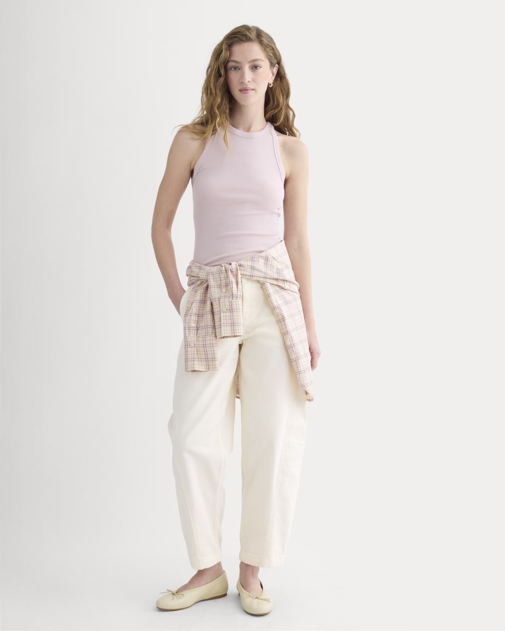 Luxe Rib Racerback Tank | Burnished Lilac - Image 5