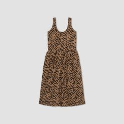 Alternative view of The Poplin Summer Dress | Tiger Stripe Toasted Coconut