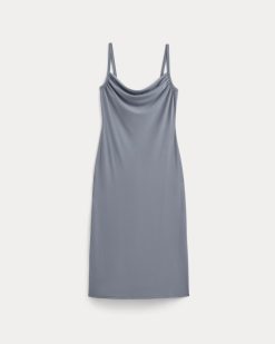 Alternative view of The Tank Midi Dress in Butterknit | Blue Dusk