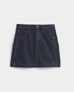 Alternative view of Denim Utility Mini Skirt | Tungsten Rinse