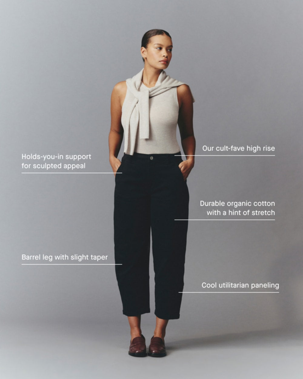 The Utility Barrel Pant | Light Indigo | Regular - Image 4