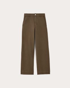 Alternative view of The Utility Wide-Leg Pant | Cocoa