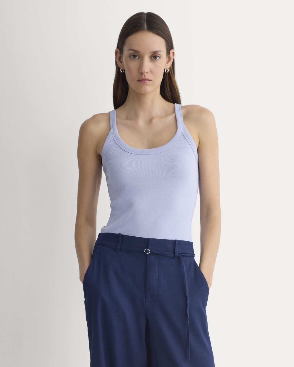 Soft Stretch U-Neck Tank | Aleutian