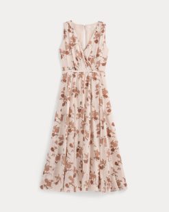 Alternative view of Maxi Dress in Silk Georgette | Soft Floral