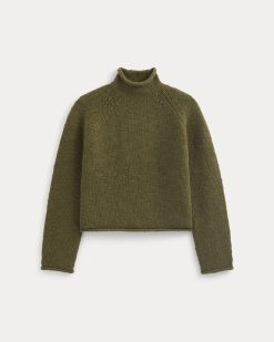 Alternative view of Rollneck Sweater | Olive