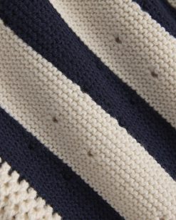 Alternative view of Open-Knit Short in Everyday Cotton | Canvas / Navy