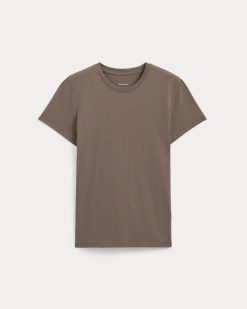 Alternative view of The Slim Crew in Essential Cotton | Clay