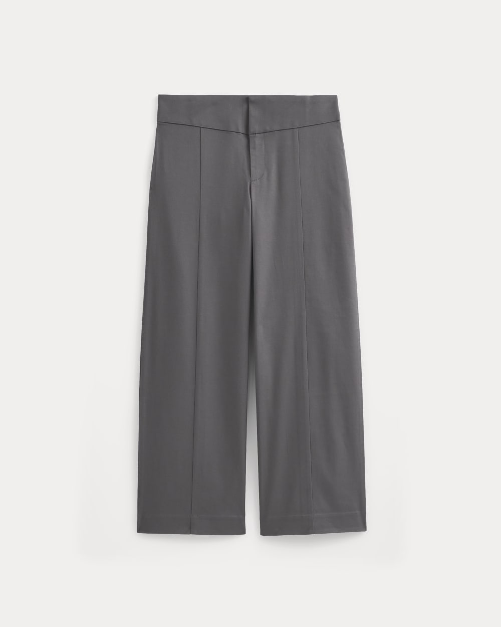 Tailored Drape Seam Pant | Charcoal Grey - Image 2