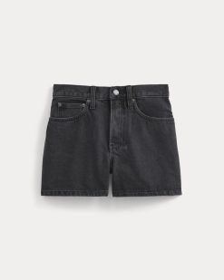 Alternative view of Classic Jean Short | Black