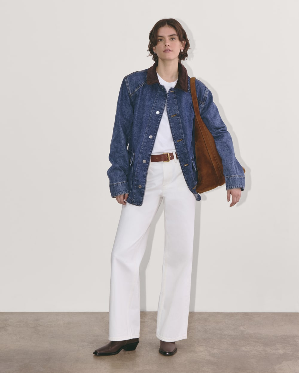 The Unisex Denim Ranch Jacket | Deep Atlantic - Image 4