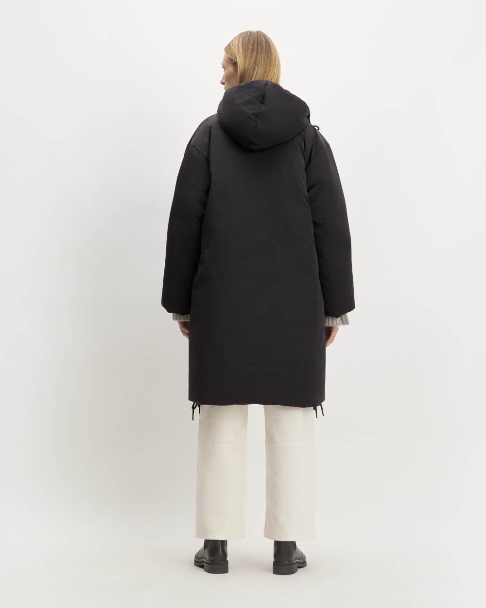 The Long Re:Down® Puffer | Black - Image 6