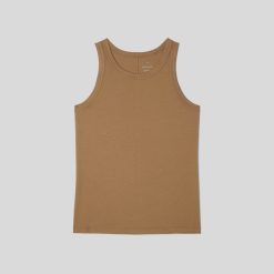 Alternative view of The Tank in Essential Cotton | Toasted Coconut