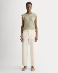 The Utility Straight-Leg Pant | Bone | 26.5 Inseam