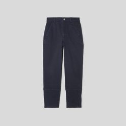 Alternative view of The Utility Barrel Pant |  Navy  | Regular