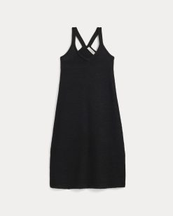 Alternative view of Sweater Racerback Midi Dress | Black