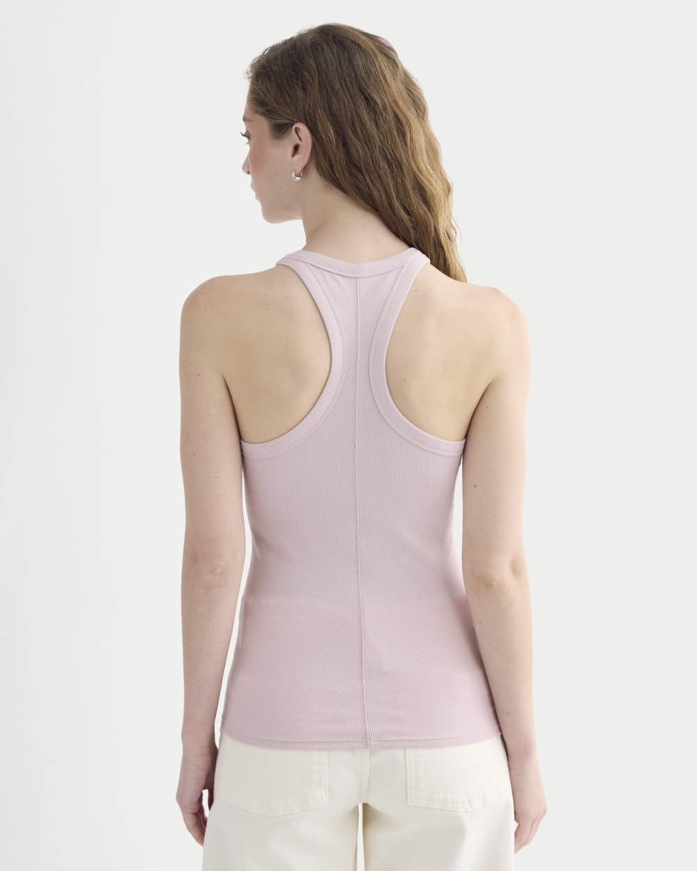 Luxe Rib Racerback Tank | Burnished Lilac - Image 6