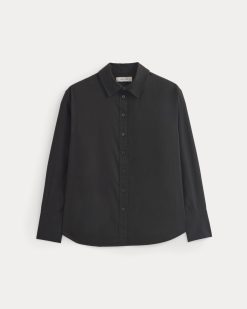 Alternative view of Everyday Shirt in Silky Cotton | Black