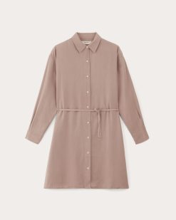 Alternative view of The Must-Have Shirtdress in Butterlite | Dusty Rose