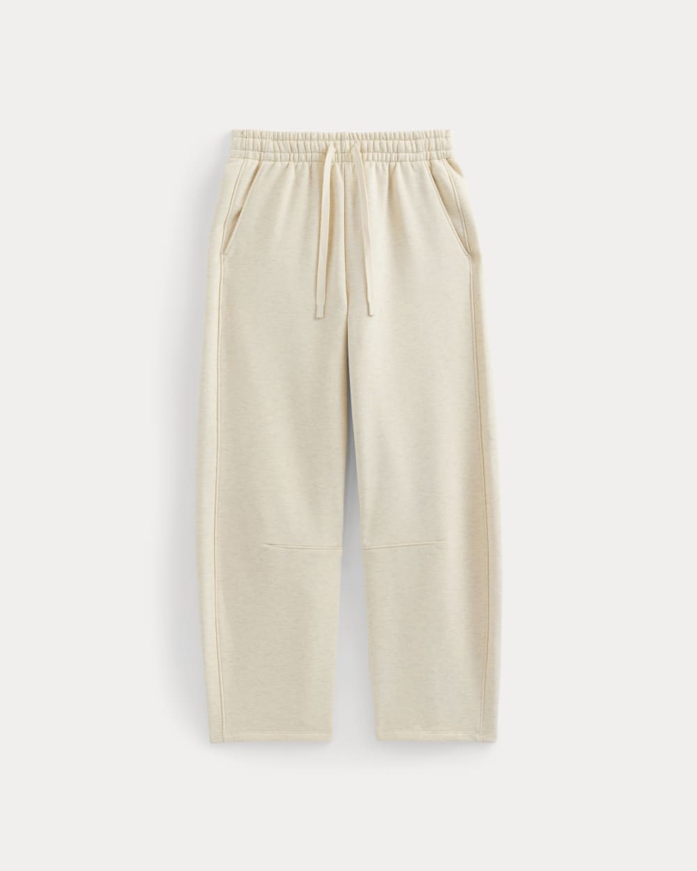 Luxe Fleece Barrel Sweatpant | Heathered Oat - Image 2