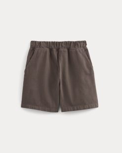 Alternative view of Denim Easy Short | Chocolate Chip Brown