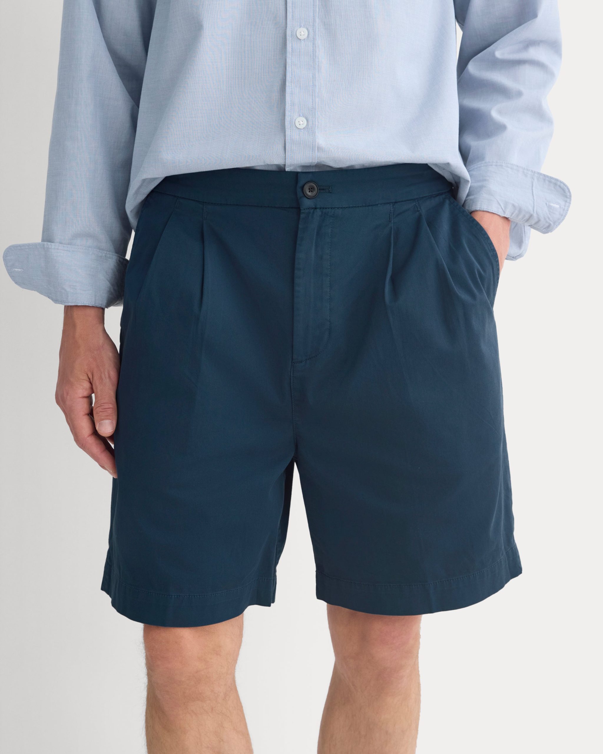 Pleated Easy Short | Midnight Navy - Image 4