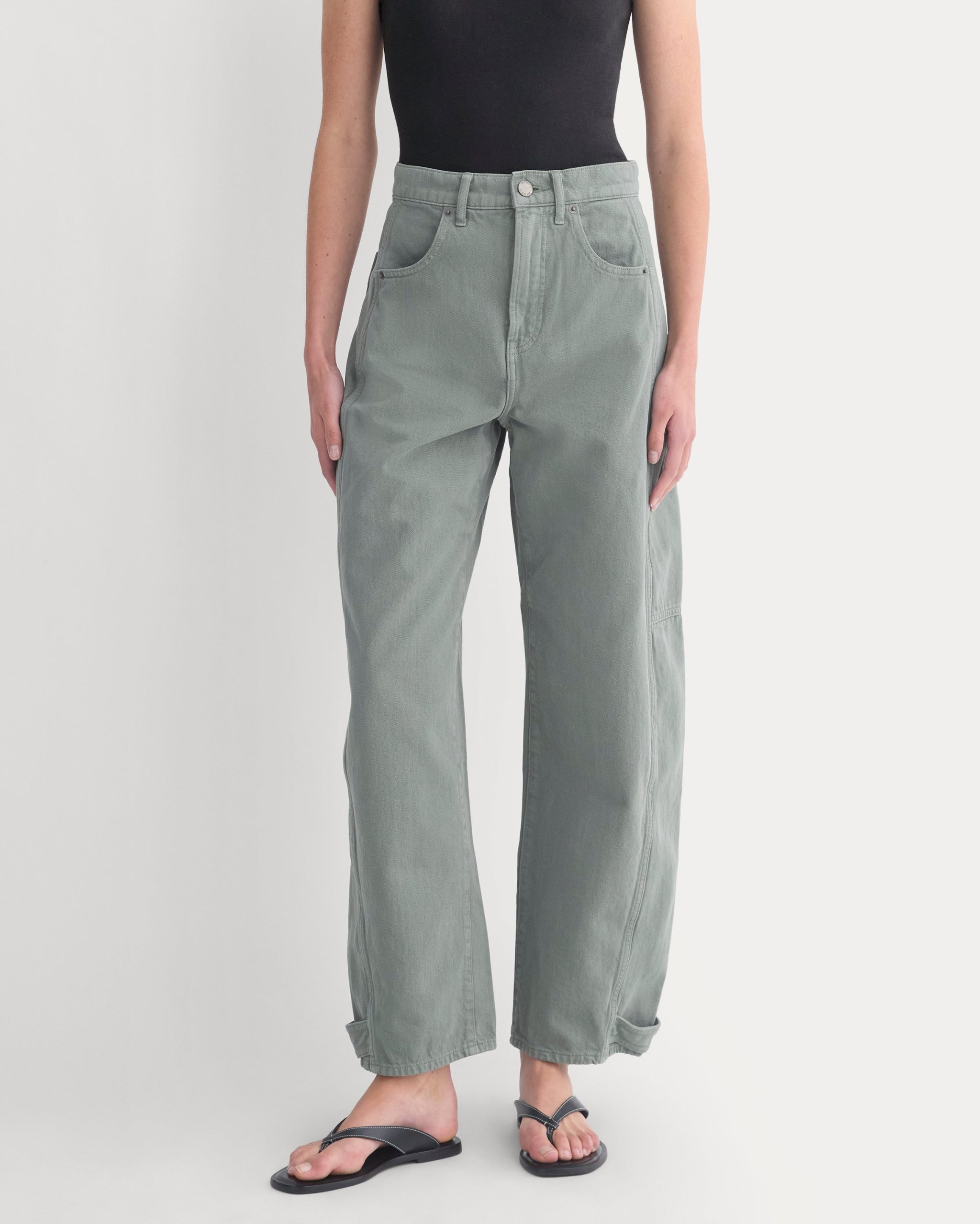 The Way-High® Utility Jean | Agave Green - Image 3