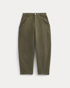 Alternative view of Double-Stitch Barrel Pant | Beech