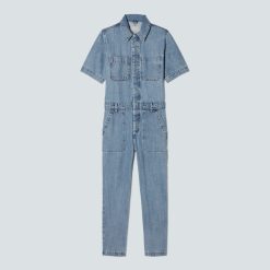 Alternative view of The Supersoft Jean Coverall | Shallow Water
