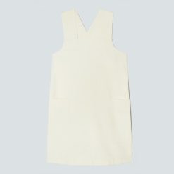 The Cross-Back Apron Mini Dress | Canvas