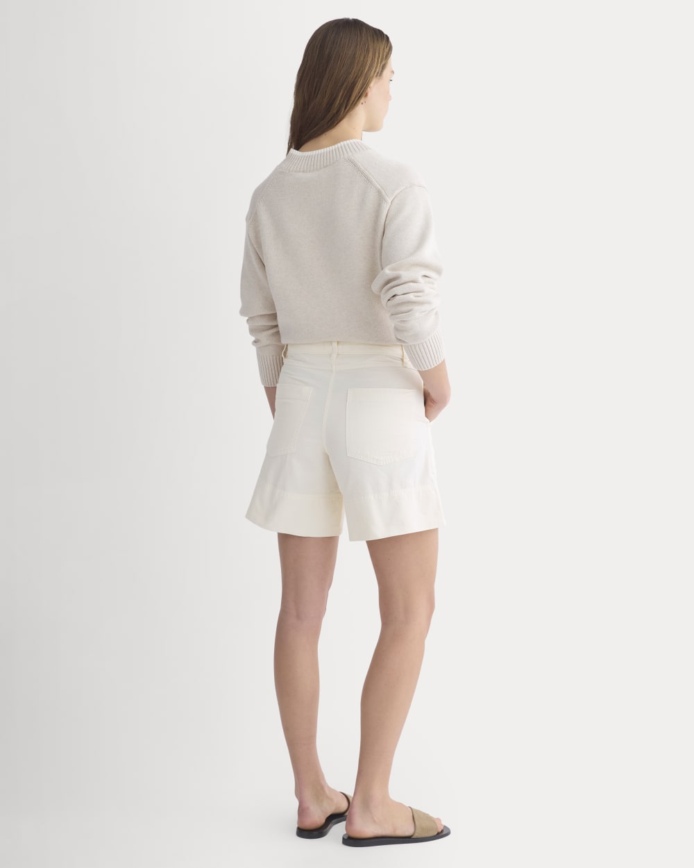 Seamed Everywhere Short | Bone - Image 5