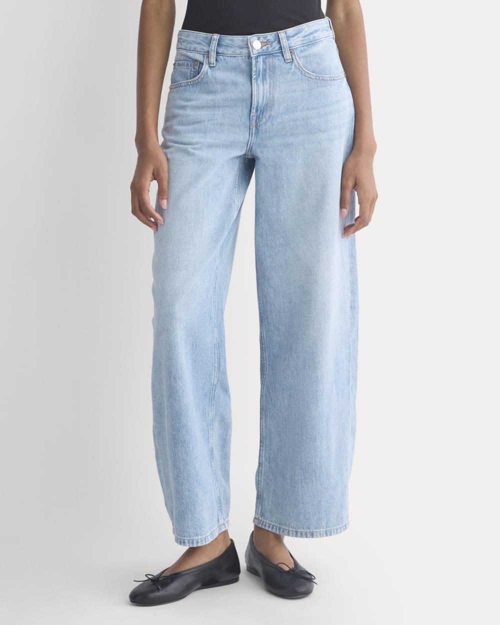 Loose Curve Jean | Light Indigo - Image 3