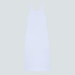 Alternative view of The '90s Rib Dress | White