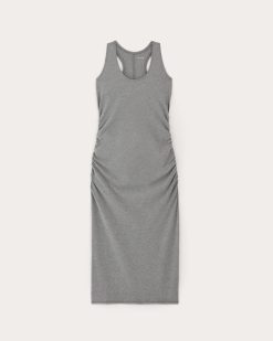 Alternative view of The Form Racerback Dress | Mid Heather Grey