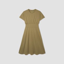 Alternative view of The Organic Cotton Waisted Dress | Kalamata