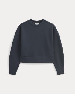 Alternative view of Luxe Fleece Sweatshirt | Navy