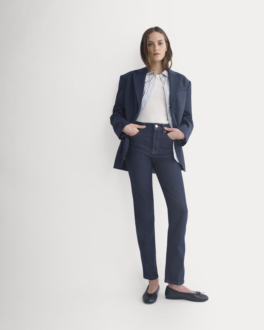 High-Rise Cigarette Jean | Pure Blue - Image 3