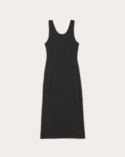 Alternative view of The '90s Rib Dress | Black