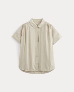 Alternative view of The Square Shirt in SoftLuxe | Sandshell