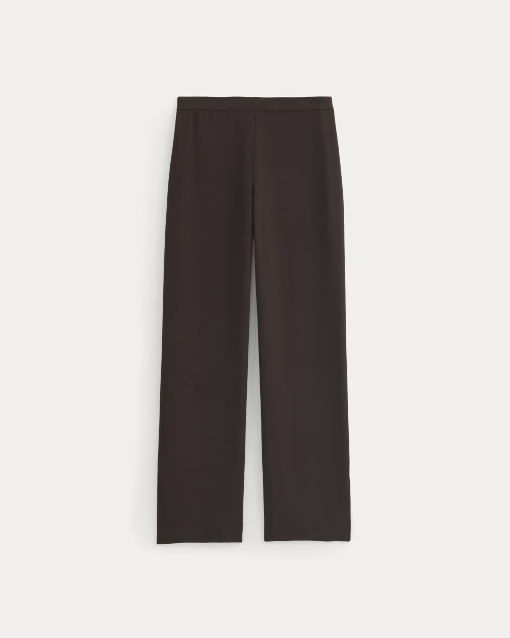Drapey Crepe Pant | Dark Chocolate - Image 2