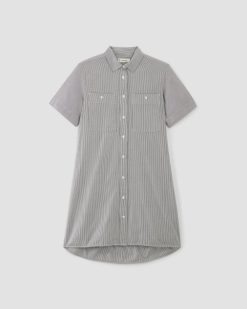 Alternative view of The Daytripper Dress | White / Black
