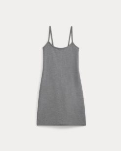Alternative view of Knit Cami Mini Dress | Mid Heather Grey