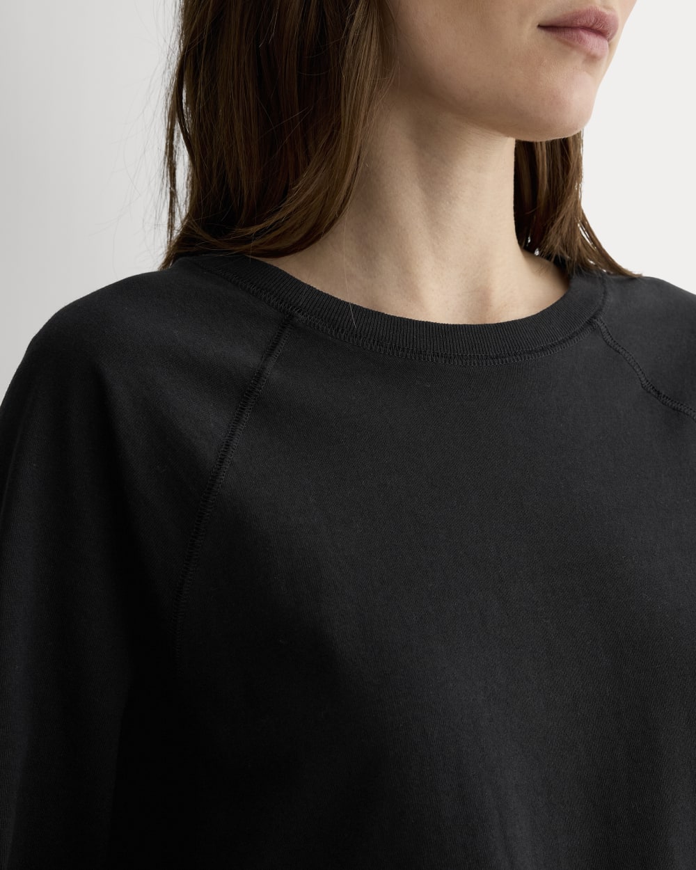The Off-Duty Long-Sleeve Tee | Black - Image 4