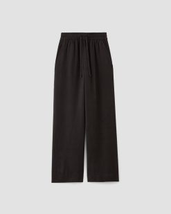 Alternative view of The Wide-Leg Pant in Butterlite | Black
