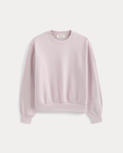 Alternative view of Lightweight Terry Blouson Crew | Burnished Lilac