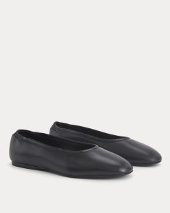 Alternative view of Made in Italy Flat | Black Leather