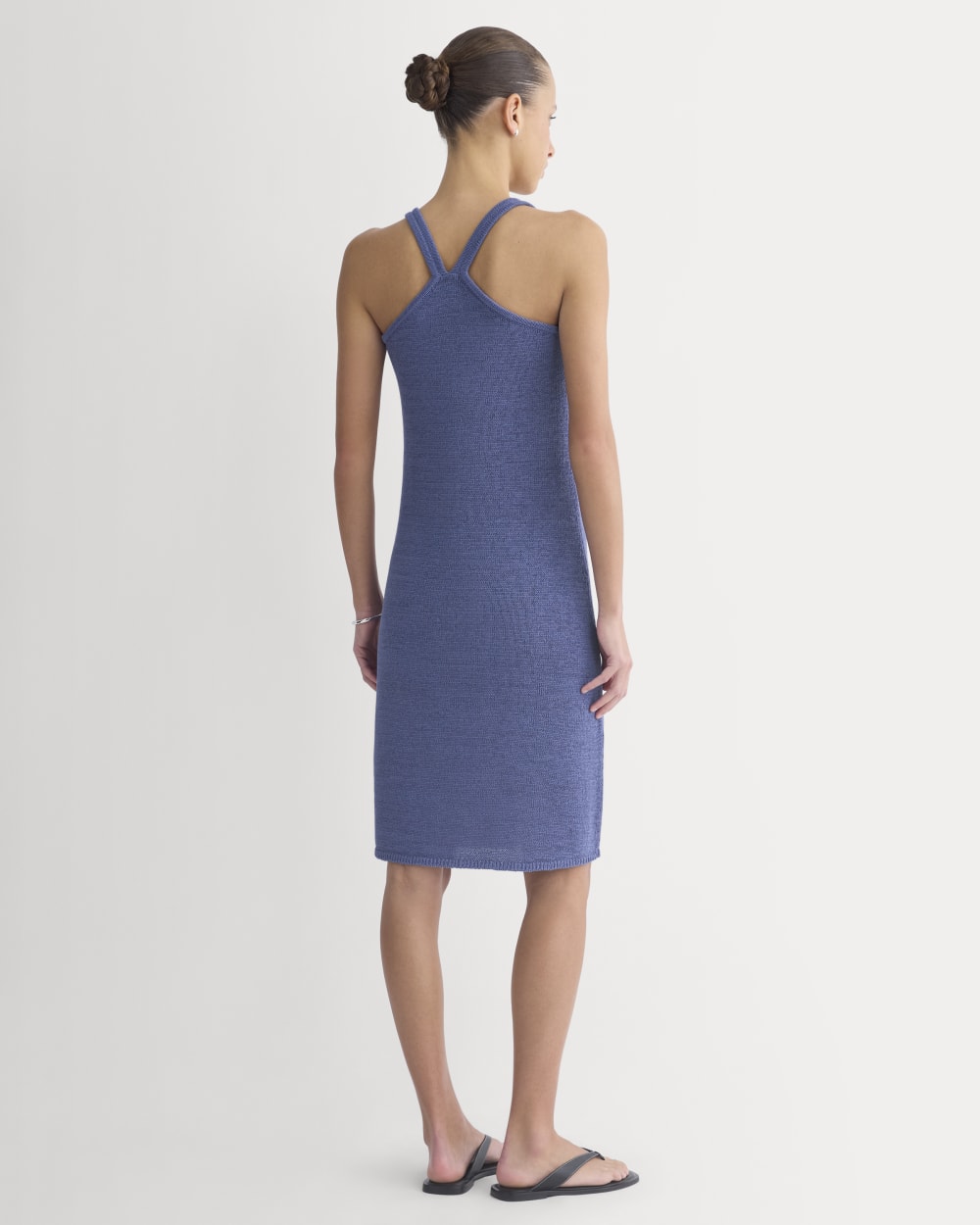 Sweater Racerback Midi Dress | Blue Dusk - Image 4