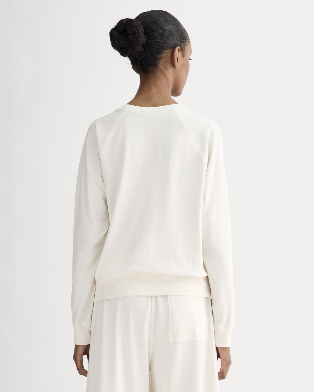 The Off-Duty Long-Sleeve Tee | Bone - Image 5