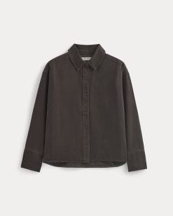 Alternative view of Boxy Shirt in Buttersoft | Coffee Bean