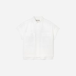 Alternative view of The Short-Sleeve Box Shirt | White