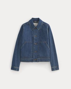 Alternative view of Denim Chore Jacket | Mid Indigo